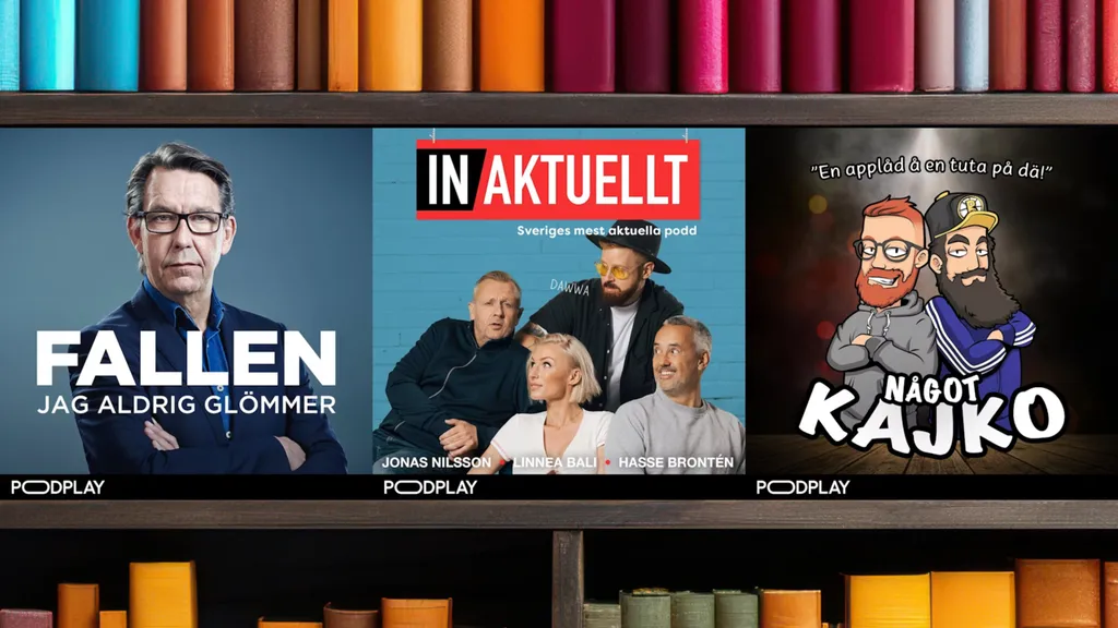 Poddarna som besöker Bokmässan 2024