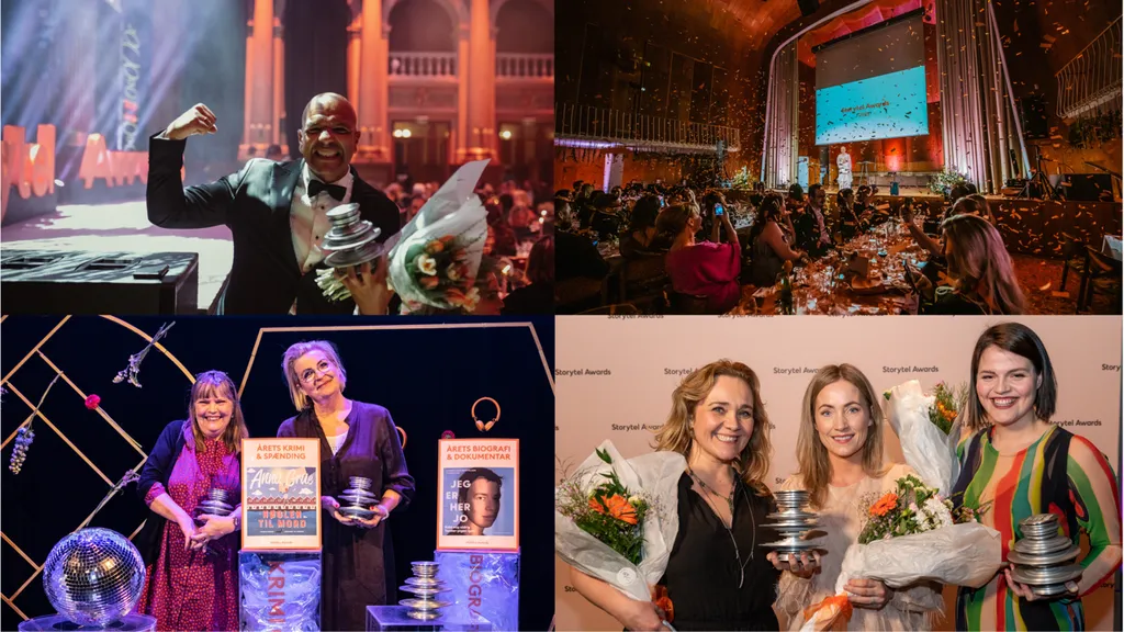 Photos from Storytel Awards 2023 in Sweden, Finland, Denmark and Iceland.