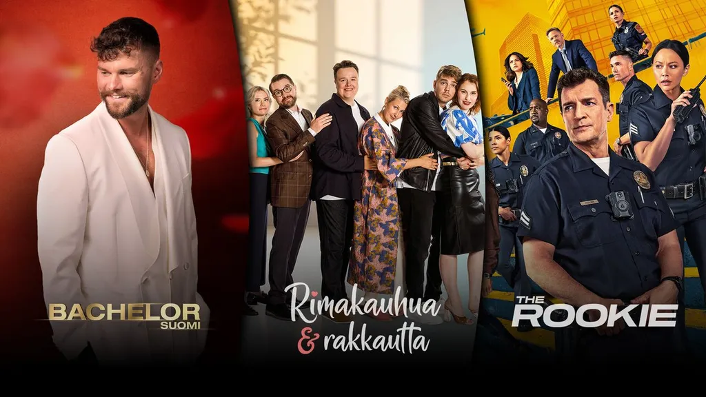MTV:n marraskuun kärkitärpit: Bachelor Suomi, Rimakauhua ja rakkautta, Suomalainen menestysresepti, Kuokkavieras Kataja, Rookien uusi kausi, Kunnes kuolema meidät erottaa