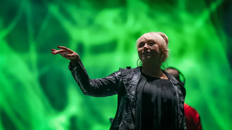  Direkt från torsdagens repetition, deltävling 3. Nanne Grönvall