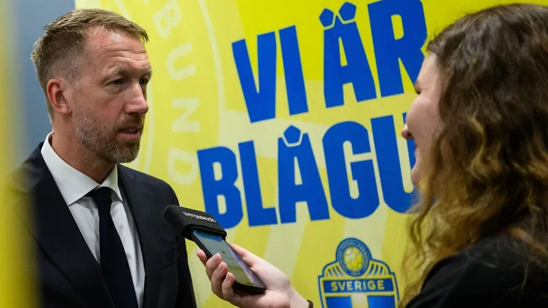 Radiosporten intervjuar Graham Potter