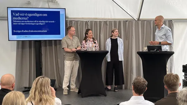 Almedalen 2026: Panel med forskare och moderator