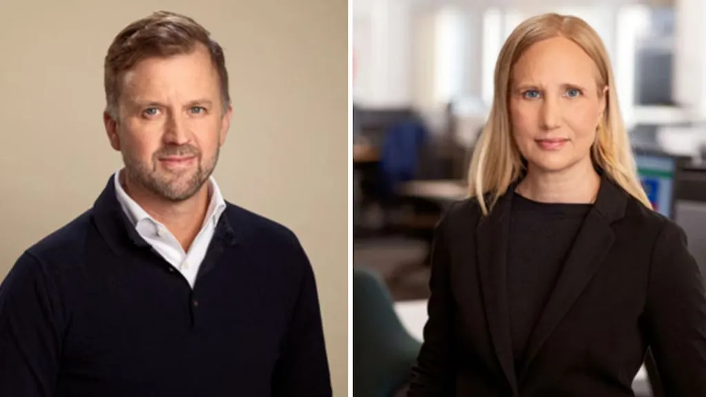 Mathias Berg och Viveka Hansson