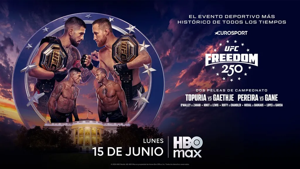 UFC FREEDOM 250 EN HBO MAX
