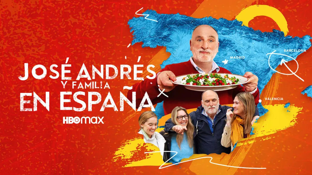 José Andrés y familia en España