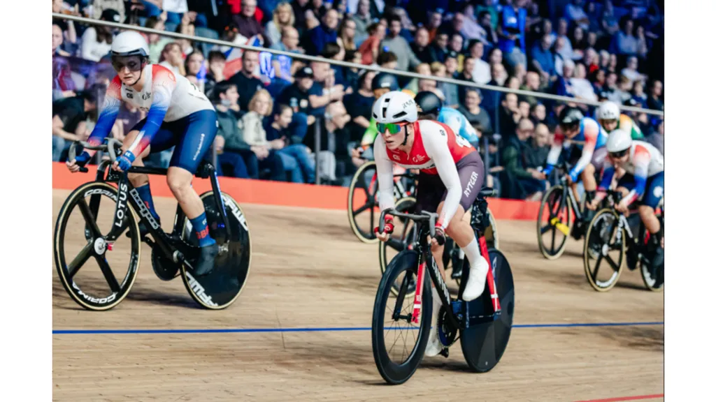 Round five of the UCI Track Champions League 2024 in London.