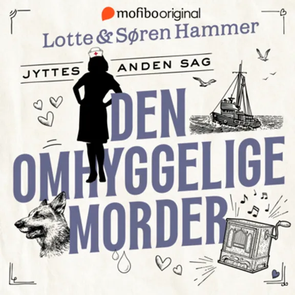 Den omhyggelige morder - cover lydbog