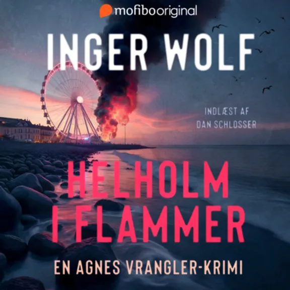 Helholm i flammer - cover lydbog