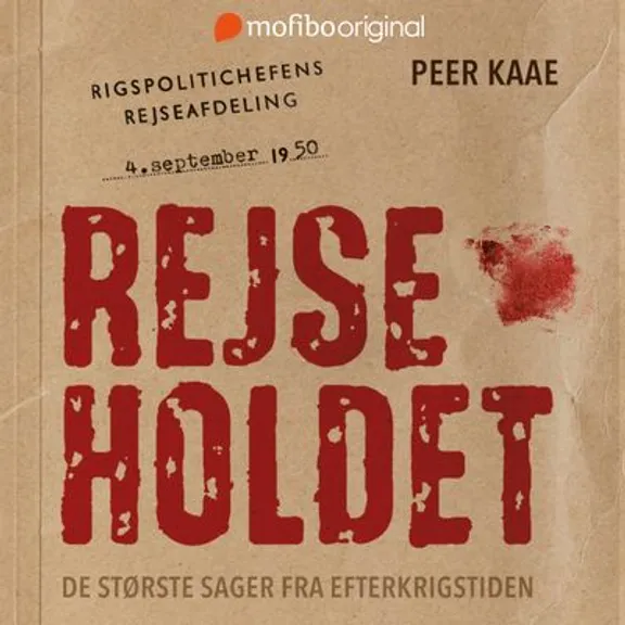 Efterkrigstidens største sager - cover lydbog