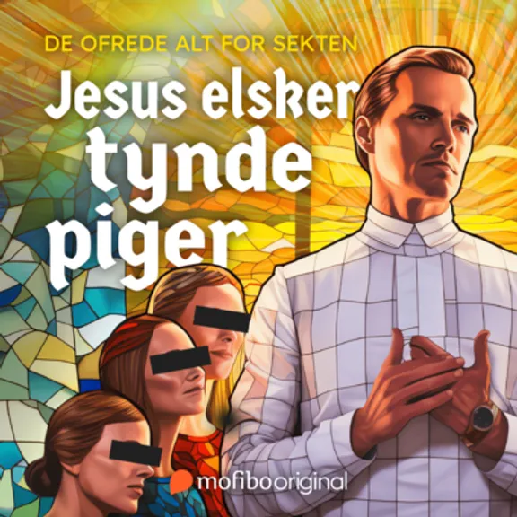 Jesus elsker tynde piger - lydbogscover