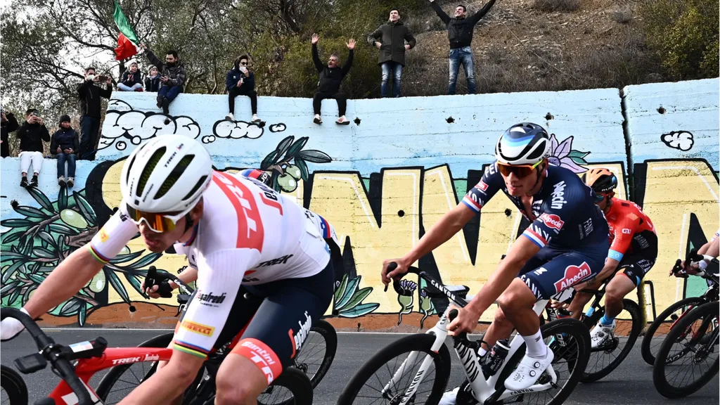 Mathieu van der Poel - Alpecin–Deceuninck, Milan Sanremo winner 2023 (Getty Images).jpg