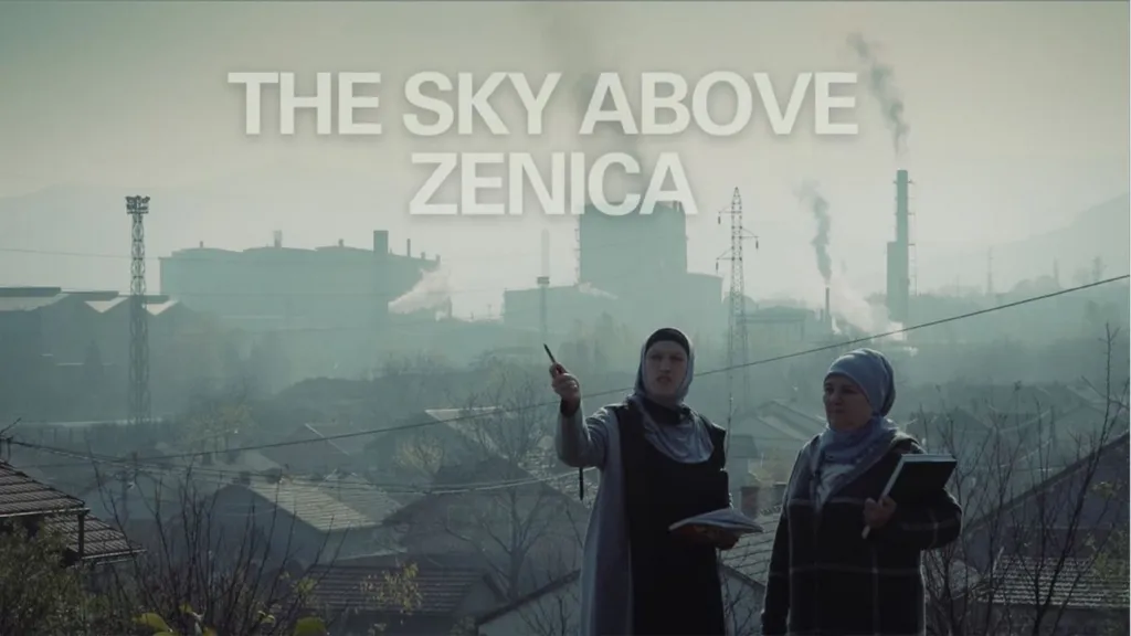 THE SKY ABOVE ZENICA