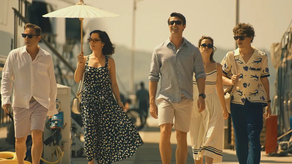 Jason Isaacs, Parker Posey, Patrick Schwarzenegger, Sarah Catherine Hook, Sam Nivola
