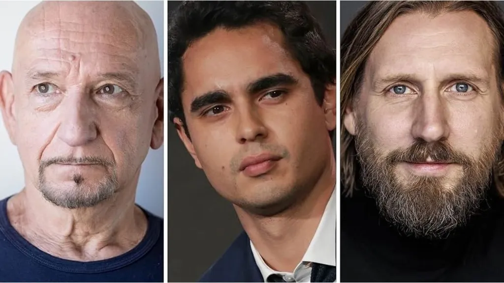 Ben Kingsley, Max Minghella and Pekka Strang