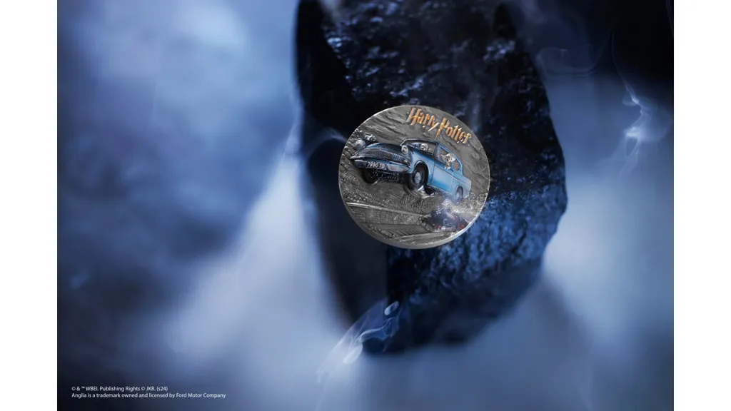 Moneta kolekcjonerska z serii „Harry Potter i Komnata Tajemnic”