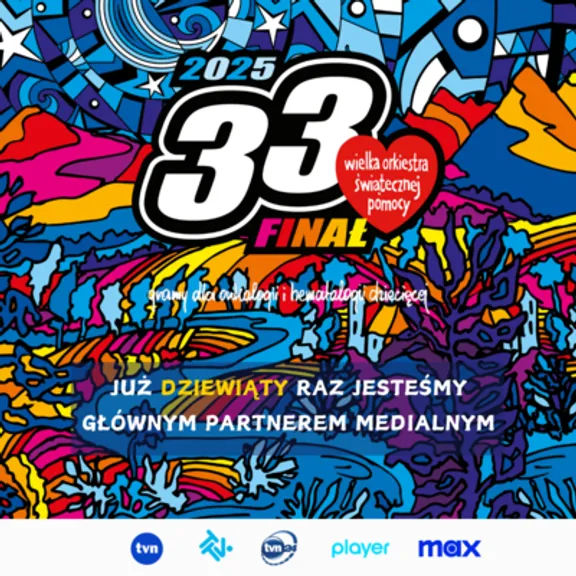 TVN Warner Bros. Discovery już po raz dziewiąty zagra z Wielką Orkiestrą Świątecznej Pomocy