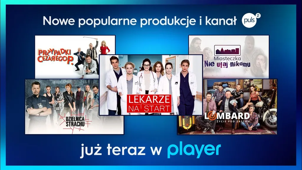 Player poszerza ofertę o popularne produkcje Telewizji Puls i kanał PULS 2
