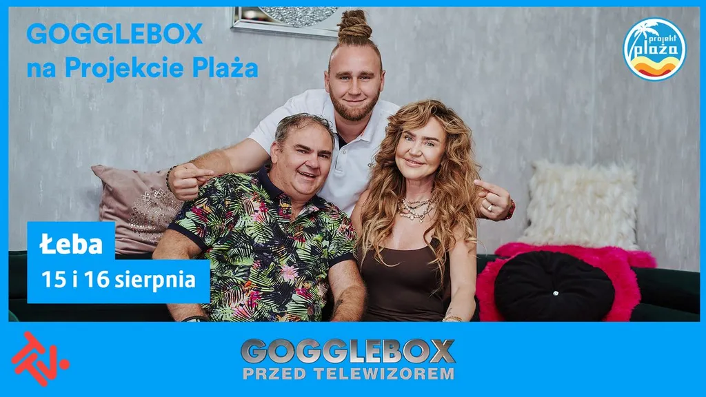 projekt plaża gogglebox łeba
