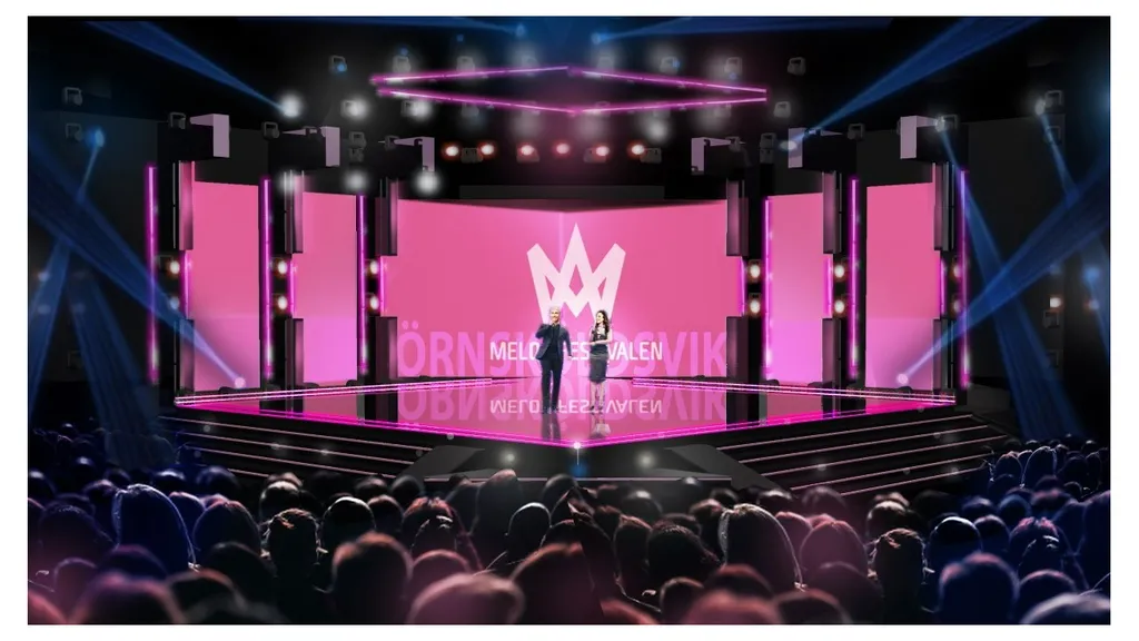 Melodifestivalens scen 2023
