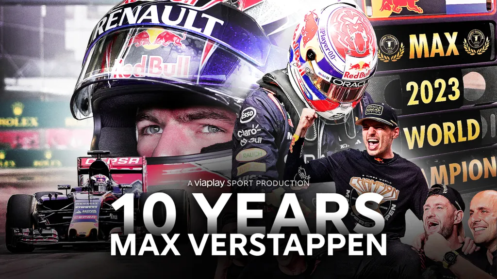 10 Years of Max Verstappen on Viaplay 2