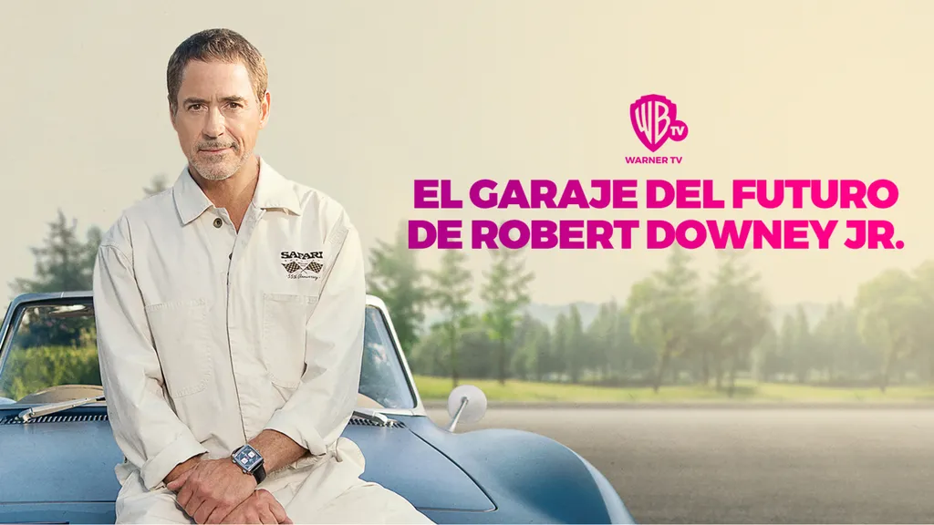 WARNER  TV El garaje del futuro de Robert Downey Jr. 
