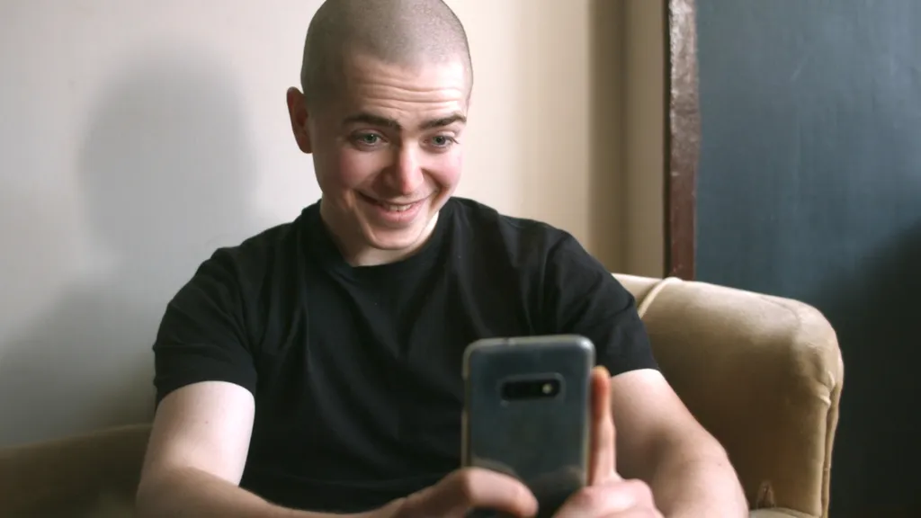 POLISH PRAYERS by Hanka Nobis ©First Hand Films_Antek seflie w. shaved head.jpg