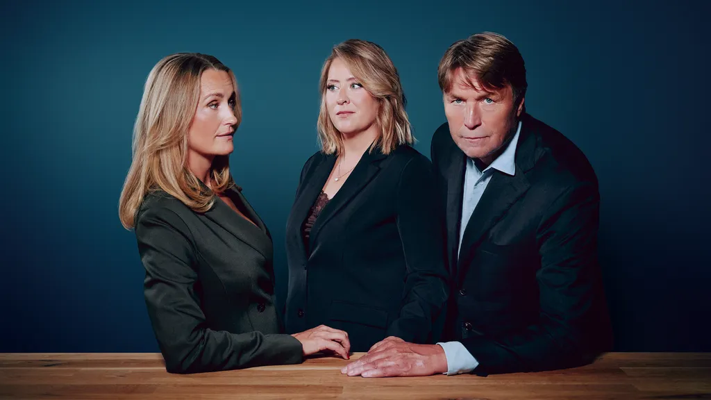 Thomas Bodström, Hanna Larsson Rampe och Malin Molund tar med lyssnarna in i rättssalen