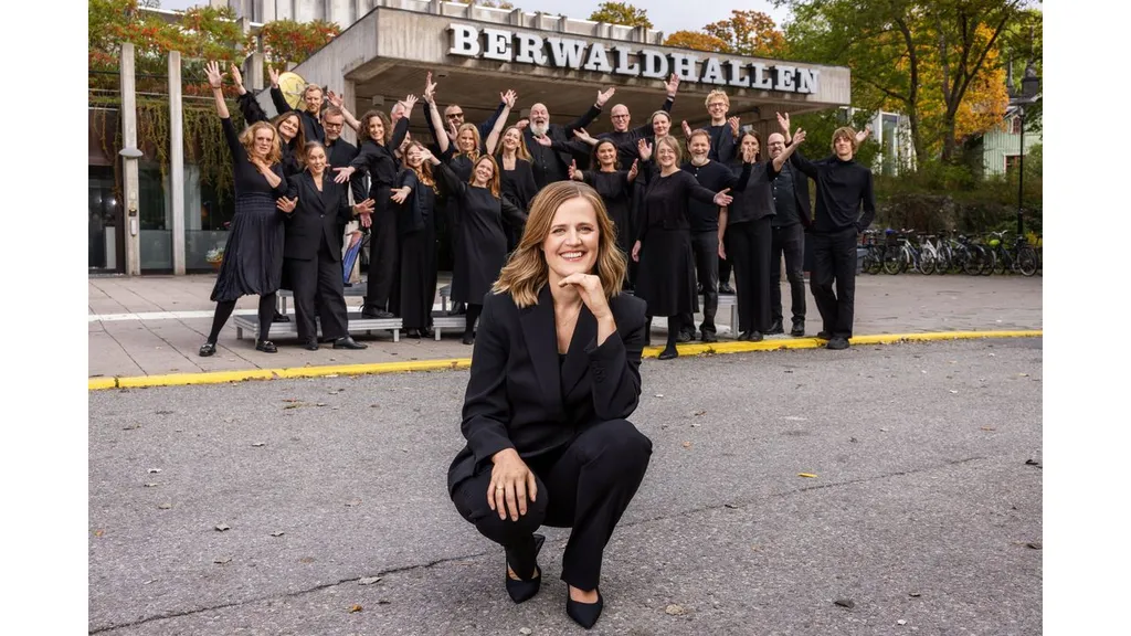 Krista Audere, new Chief conductor of Swedish Radio Choir