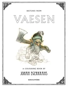 Sketches from Vaesen - A Colouring Book