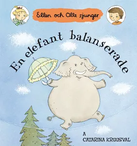 En elefant balanserade