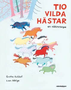 Tio vilda hästar