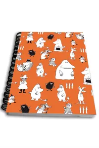 Mumin - Anteckningsbok (orange)