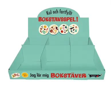 Jag lär mig kortspel diskdisplay