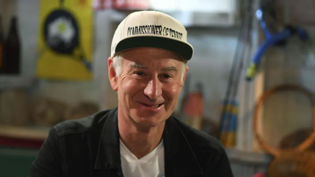 JOHN McENROE, EUROSPORT TENNIS EXPERT