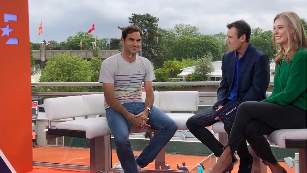 ROGER FEDERER TALKS EXCLUSIVELY TO EUROSPORT