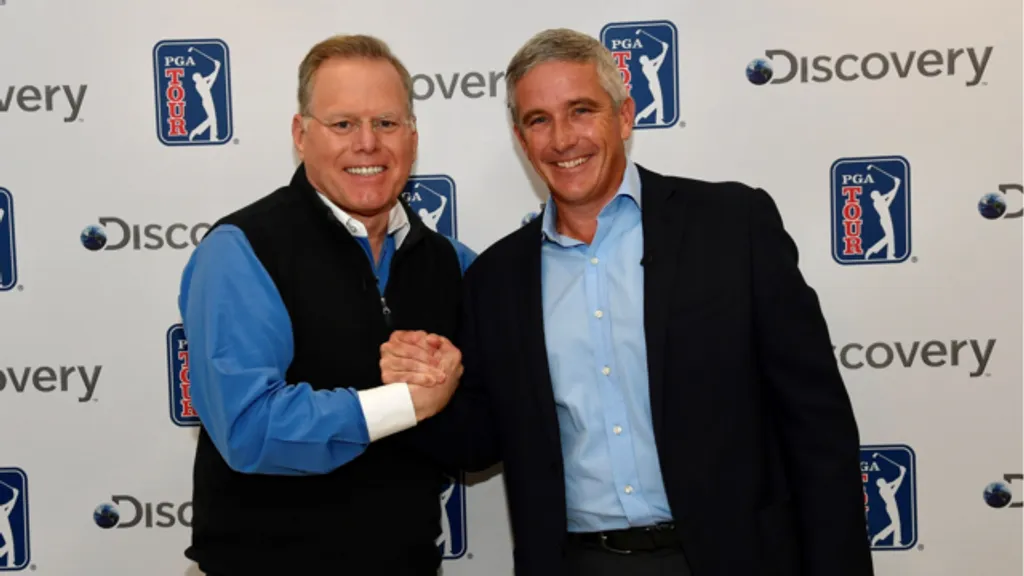 DISCOVERY AND PGA TOUR TO CREATE FIRST-OF-ITS-KIND INTERNATIONAL GOLF SERVICE