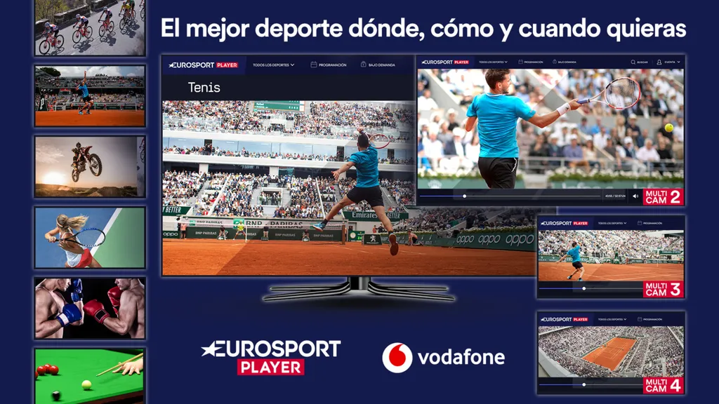 DISCOVERY AND VODAFONE SIGN AGREEMENT IN SPAIN TO INCORPORATE EUROSPORT PLAYER IN THE VODAFONE TV OFFER